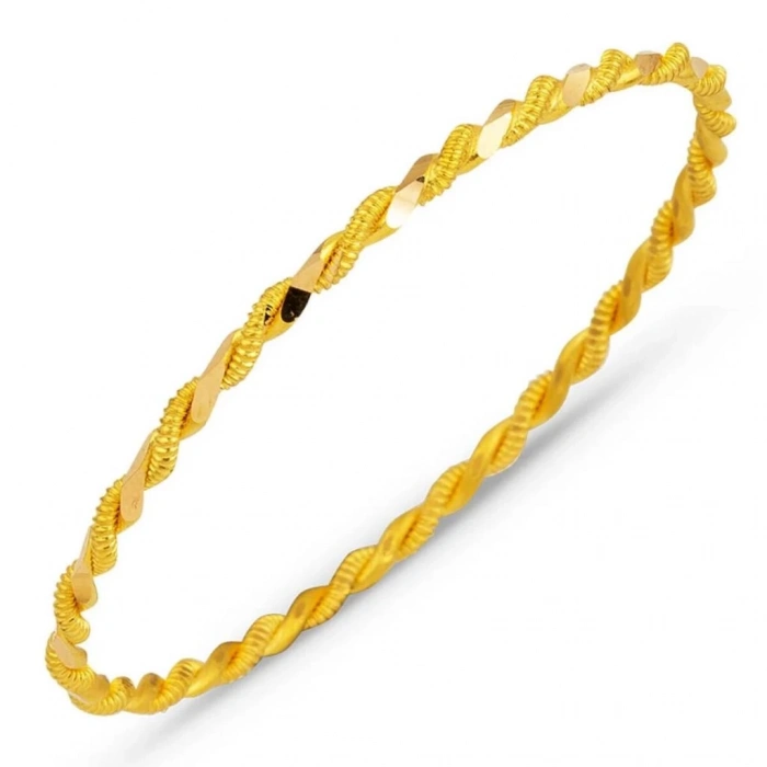 Yiğitbaşı Gold 22 Ayar İşçiliksiz 10 gr 2 Tel Burma Bilezik