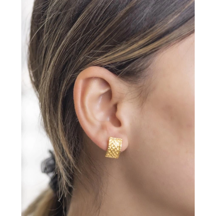 Yiğitbaşı Gold 22 Ayar Küpe 3277