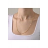 Fantezi Altın Zincir Kolye - 14k - 3.98gr