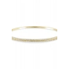 Taşlı Altın Kelepçe Bilezik - 14K - 4.74gr