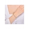 Taşlı Altın Kelepçe Bilezik - 14K - 4.74gr
