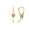 Taşlı Altın Küpe - 14k - 2.48gr