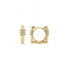 Taşlı Altın Küpe - 14k - 3.63gr