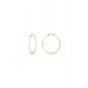 Altın Halka Küpe - 14k - 3.20gr