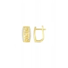Taşlı Altın Küpe - 14k - 3.05gr