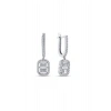 Baget Taşlı Altın Küpe - 14k - 3.80gr