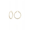 Altın Halka Küpe - 14k - 2.64gr