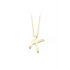 Altın K Harf Kolye - 14k - 2.06gr