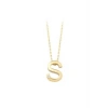 Altın S Harf Kolye - 14k - 2.04gr