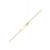Papatyalı Altın Çocuk Künye - 14k - 2.10gr