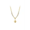 Kalpli Altın Kolye - 14k - 13.74gr