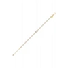 Baget Taşlı Altın Bileklik - 14k - 6.27gr