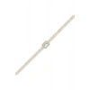 Baget Taşlı Altın Bileklik - 14k - 6.27gr