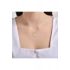 Altın Plaka Kolye - 14k - 2.57gr