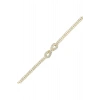Sonsuzluk Taşlı Altın Bileklik - 14k - 6.83gr