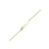 Nazarlıklı Altın Çocuk Künye - 14k - 2.18gr