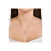 Baget Taşlı Altın Kolye - 14k - 2.26gr