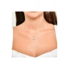 Taşlı Altın M Harf Kolye - 14k - 2.06gr