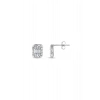 Baget Taşlı Altın Küpe - 14k - 1.42gr