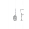 Baget Taşlı Altın Küpe - 14k - 3.54gr