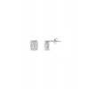 Baget Taşlı Altın Küpe - 14k - 2.23gr