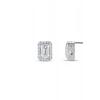 Baget Taşlı Altın Küpe - 14k - 2.23gr
