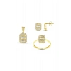 Altın Üçlü Baget Set - 14K