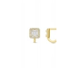 Baget Taşlı Altın Set - 14K