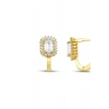 Baget Taşlı Altın Set - 14k - 7.05gr