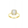 Baget Taşlı Altın Set - 14k - 7.05gr