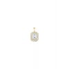 Baget Taşlı Altın Set - 14K