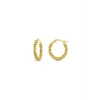 Dorika Toplu Altın Halka Küpe - 14k - 5.17gr