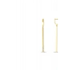Taşlı Altın Küpe - 14k - 3.25gr