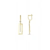 Tasarım Altın Küpe - 14k - 4.20gr