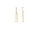 Tasarım Altın Küpe - 14k - 4.20gr