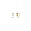 Altın Üçlü Baget Set - 14K