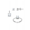 Altın Üçlü Tektaş Set - 14K