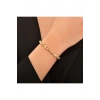 Altın Tasarım Zincir Bileklik - 14K