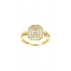 Baget Taşlı Altın Set - 14k - 6.97gr