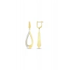 Tasarım Altın Küpe - 14k - 5.15gr