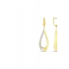 Tasarım Altın Küpe - 14k - 5.15gr