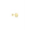 Altın Tragus Gülen Yüz Piercing - 14K