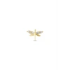 Taşlı Altın Tragus Piercing - 14K