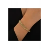 Tasarım Altın Kelepçe Bilezik - 14K - 10.28gr