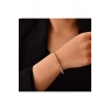 Taşlı Altın Kelepçe Bilezik - 14k - 5.42gr