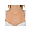 Taşlı Tasarım Altın Kolye - 14k - 2.06gr