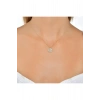 Taşlı Tasarım Altın Kolye - 14k - 2.17gr
