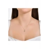 Baget Taşlı Altın Kolye - 14k - 1.92gr