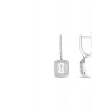 Baget Taşlı Altın Küpe - 14k - 4.06gr