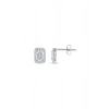 Baget Taşlı Altın Küpe - 14K - 1.34gr